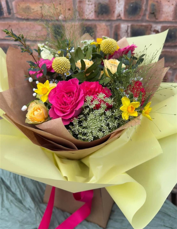 Bouquets | Pink and Yellow