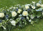 Farewell Flowers | Bespoke Coffin Spray