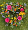 Farewell Flowers | Heart Tribute