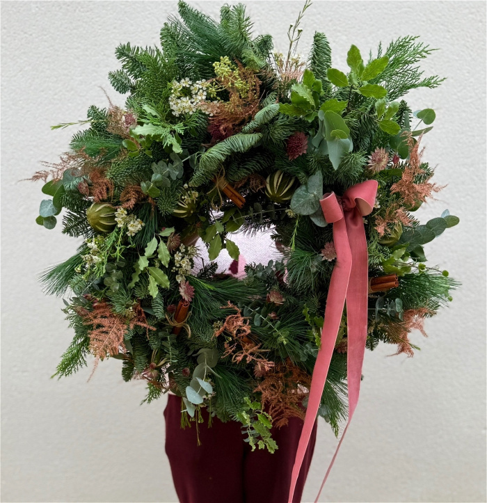 Fresh Christmas Wreaths | Rustic Rose