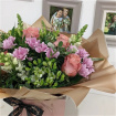 Gift Bouquets | Mother's Day | Pink Seasonal Mix Hand-tied Bouquet