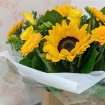 Gift Bouquets | Mother's Day | Seasonal Yellow Mix Hand-tied Bouquet