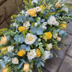 Funeral Tributes | Coffin Spray Including Roses