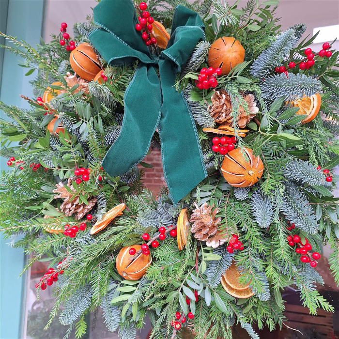 Pre-Order For Christmas 2026 | THE RED ONE - Christmas Door Wreath