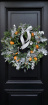 Pre-Order For Christmas 2026 | THE SLIVER & ORANGE ONE - Christmas Door Wreath