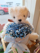 Flower Bouquets  | New Baby Gifts | New Baby Gyp Hatbox With Teddybear