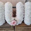 Funeral Tribute Hire | MUM silk letters for hire includes a refundable deposit of £40