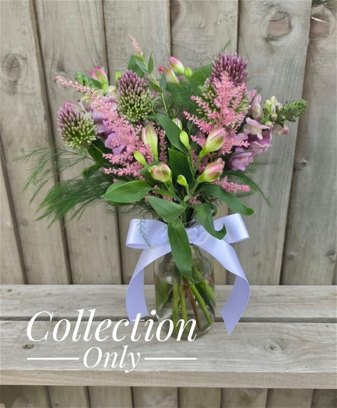 Our Bouquets & Orchids | The petite seasonal flower Jam Jar