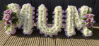 Funeral Tributes | Mum Lettering
