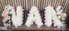 Funeral Tributes | Nan Lettering