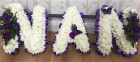 Funeral Tributes | Nan Lettering