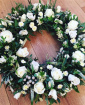 Funeral Tributes | Round Open Loose Wreath