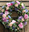 Funeral Tributes | Round Open Loose Wreath