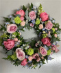 Funeral Tributes | Round Open Loose Wreath