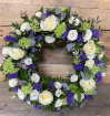 Funeral Tributes | Round Open Loose Wreath