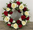 Funeral Tributes | Round Open Loose Wreath