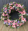 Funeral Tributes | Round Open Loose Wreath