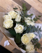 Valentines Day | White Rose Bouquet