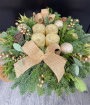 Christmas Centrepiece | Golden Harvest Candle Centrepiece