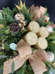 Christmas Centrepiece | Golden Harvest Candle Centrepiece