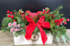 Christmas Centrepiece | Berry Crate Centrepiece