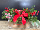 Christmas Centrepiece | Rustic Berry Christmas Crate