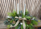 Christmas Centrepiece | Natural Noel Rustic Centrepiece