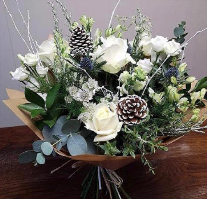 Christmas Bouquets | Snowfall Christmas Bouquet