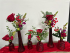 Christmas Centrepiece | Christmas Bud Vase’s