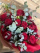 Valentine Bouquet | 24 Red Rose Bouquet