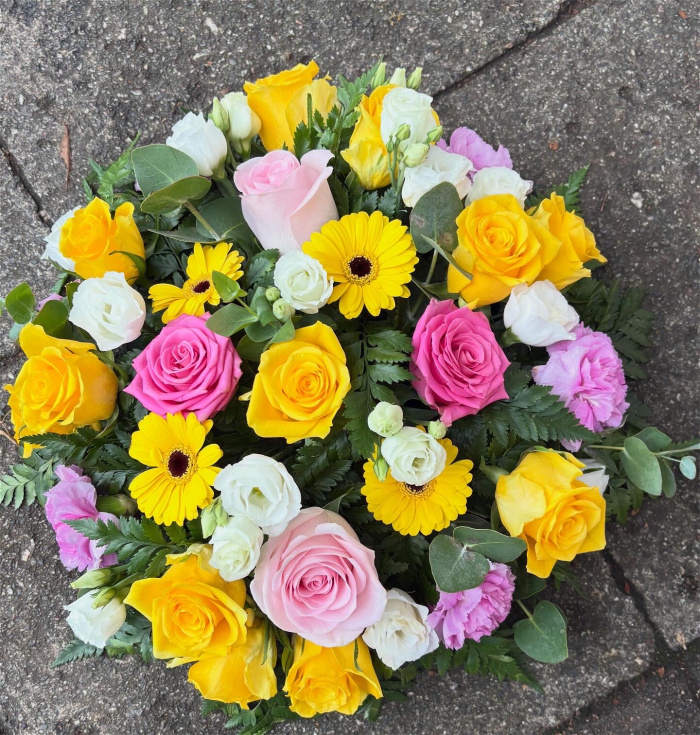 Funeral & Sympathy | Colourful Posy
