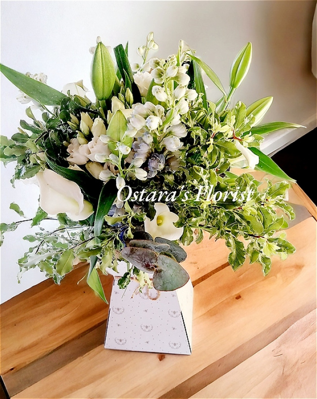 AT A GLANCE | Birthday Flowers | Sympathy Flowers | Marcia - Handtied Bouquet