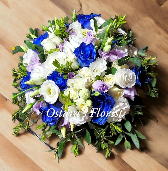 Sympathy Flowers | Eva - Sympathy Posy Pad