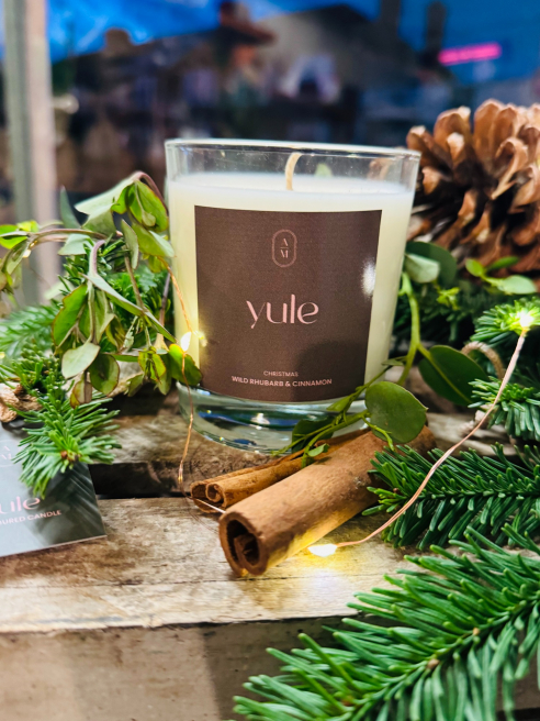 Anna May Floristry | Rathgar | The Yule Candle Embracing Celtic Tradition and Christmas Magic