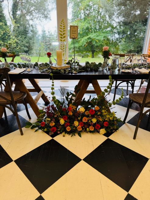 Anna May Floristry Ltd  | Rathgar | A Colourful October Wedding at Tinakilly Country House Wicklow