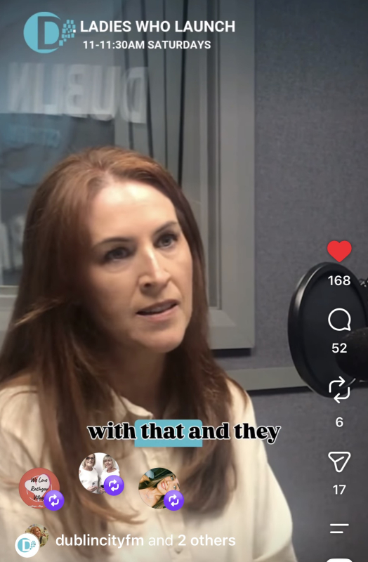 Anna May Floristry Ltd  | Rathgar | Anna May Floristry on Dublin City FM Ladies Who Launch with Sarah Naylor
