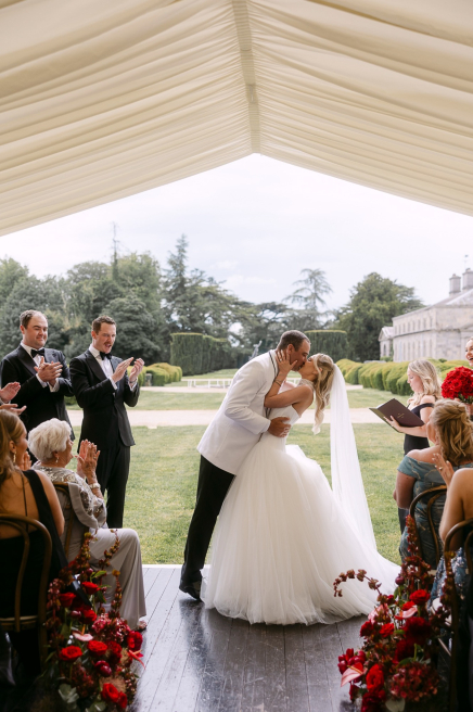 Anna May Floristry Ltd  | Rathgar | Rachel and Conors Romantic Red Carton House Wedding Flowers