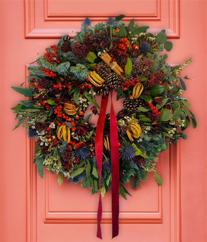 Christmas | Wreaths  | Signature Warm Winter Christmas Wreath