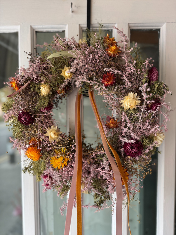 Wreaths  | Dried Flower Wreath