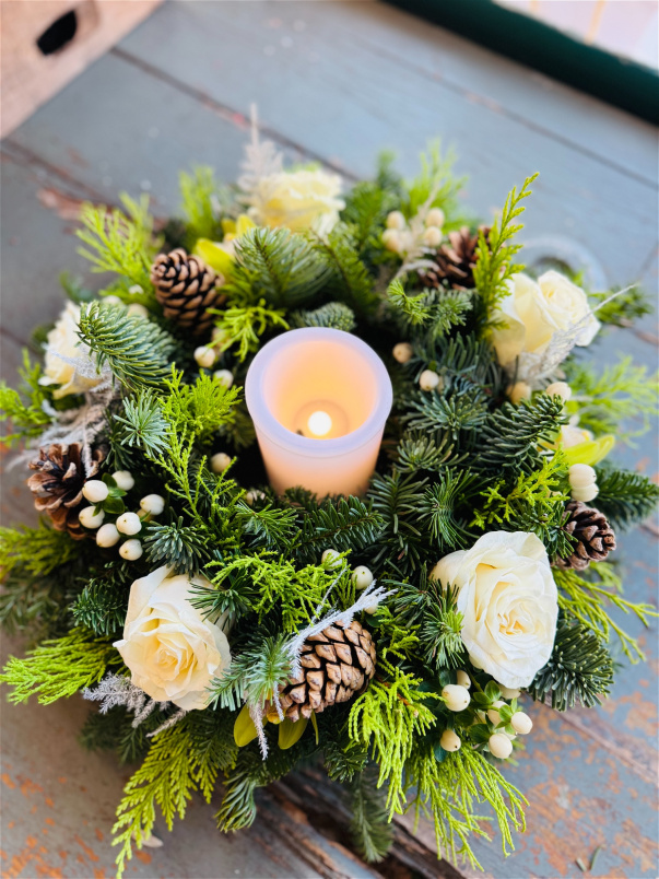 Christmas | Winter Rose Ring