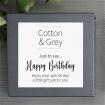 Gifts | Upsell gifts | Say it with 'Cotton & Grey' a message from the heart