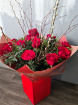 Bouquets | Valentines Day Flowers | Luxury Divine Red Rose Bouquet