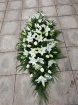 Funeral Flowers | Rose and Lily Casket Spray