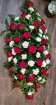 Funeral Flowers | Rose and Carnation Casket Spray