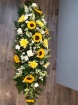 Funeral Flowers | Sunflower Casket Spray