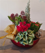 Christmas Flowers | Christmas planter