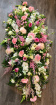 Funeral Flowers | Pastel Casket Spray