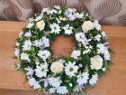 Funeral Flowers | Pastel Wreath