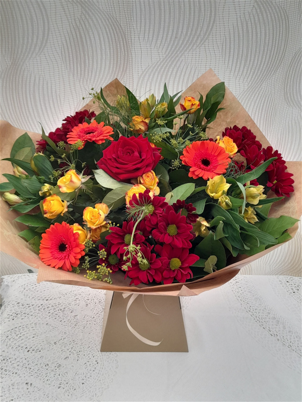 Hand-Tied Bouquets | Autumn Blush