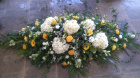 Casket Sprays / Double Ended Sprays  | Hydrangea and Roses